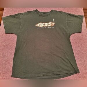 Sublime Skunk Records Olive Green Tee